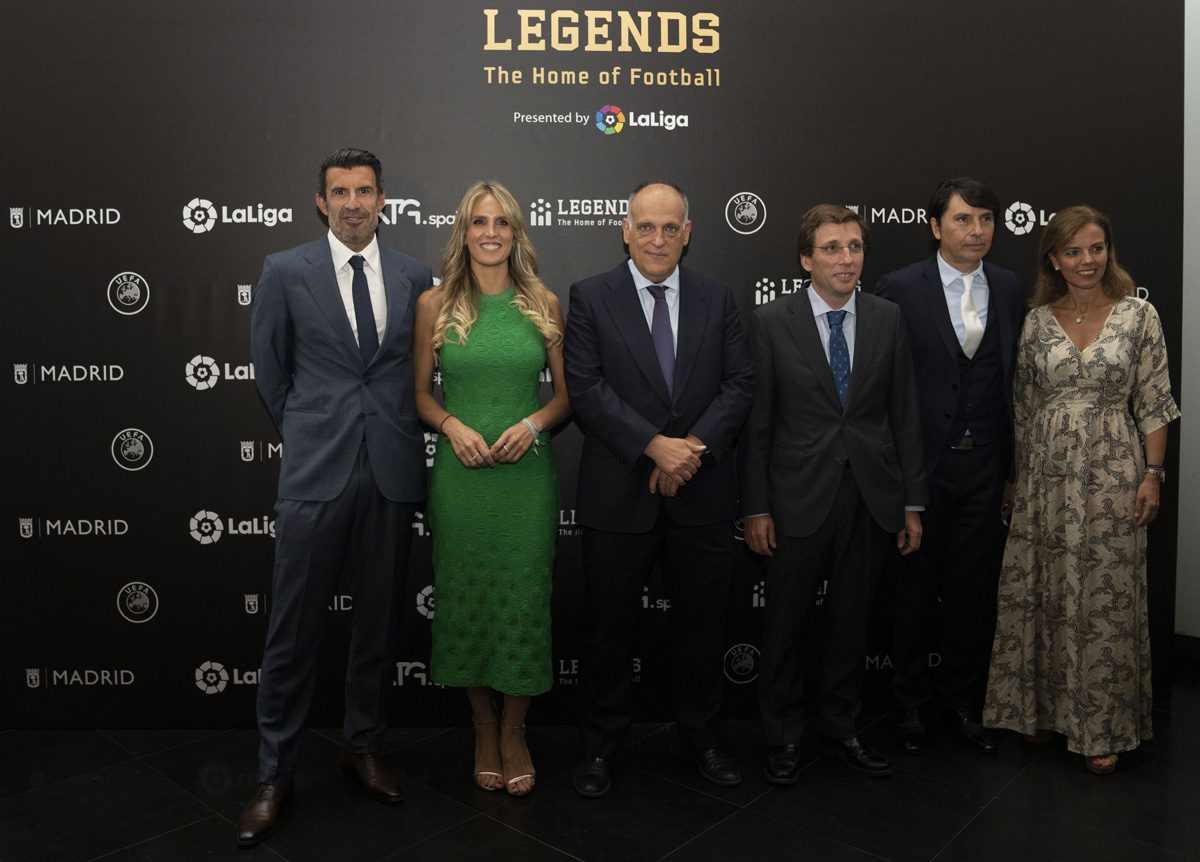 Legends, LaLiga, y el Ayuntamiento de Madrid presentaron-LEGENDS The Home of Football